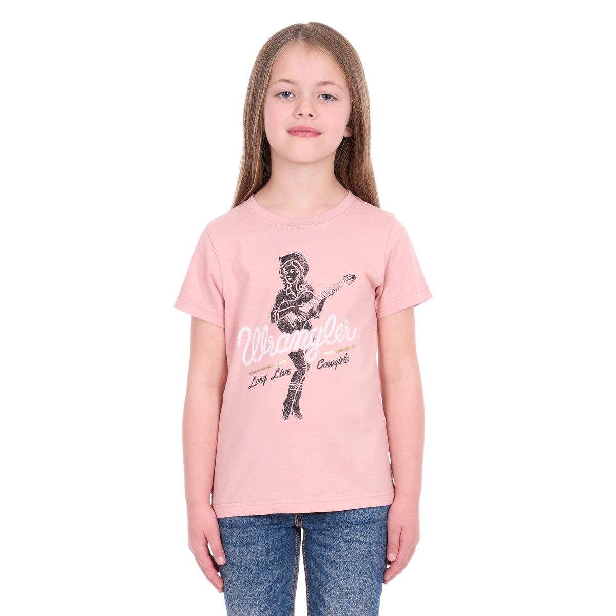 Wrangler Girl's Adriana Short Sleeve T-Shirt Wrangler