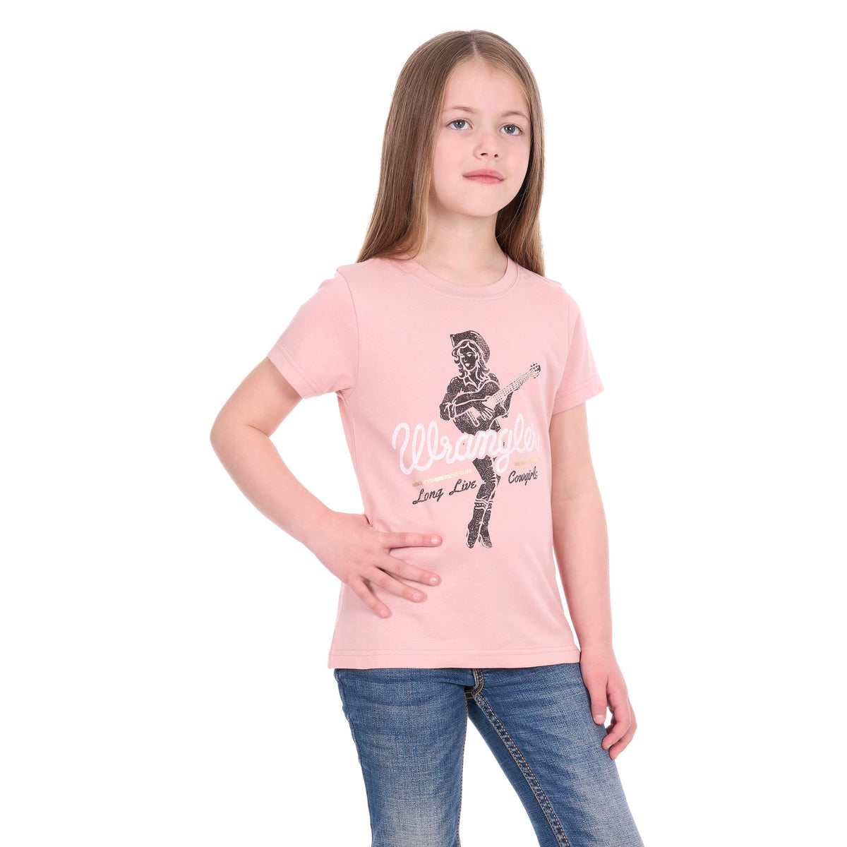 Wrangler Girl's Adriana Short Sleeve T-Shirt Wrangler
