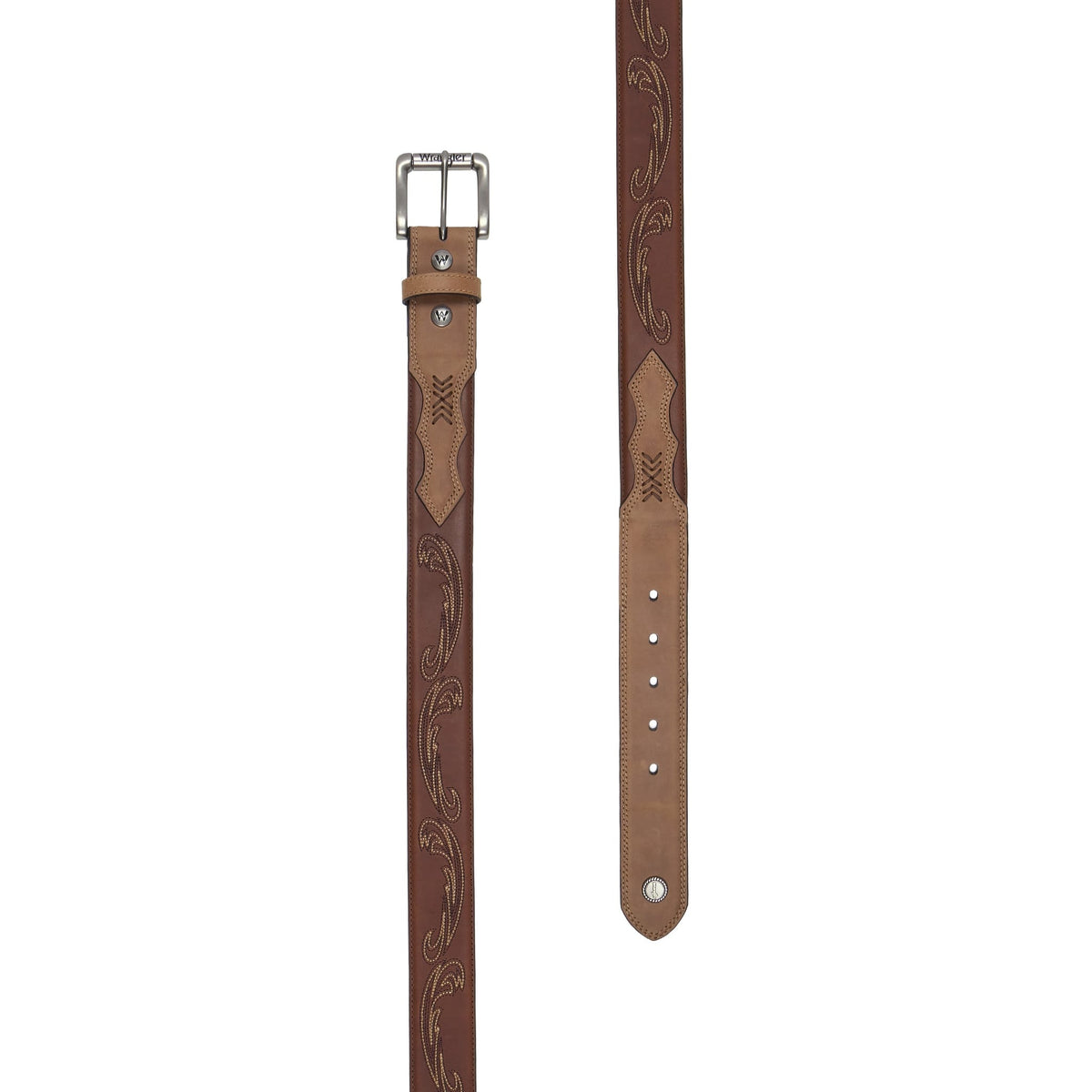 Wrangler Men's Deacon Western Belt Wrangler
