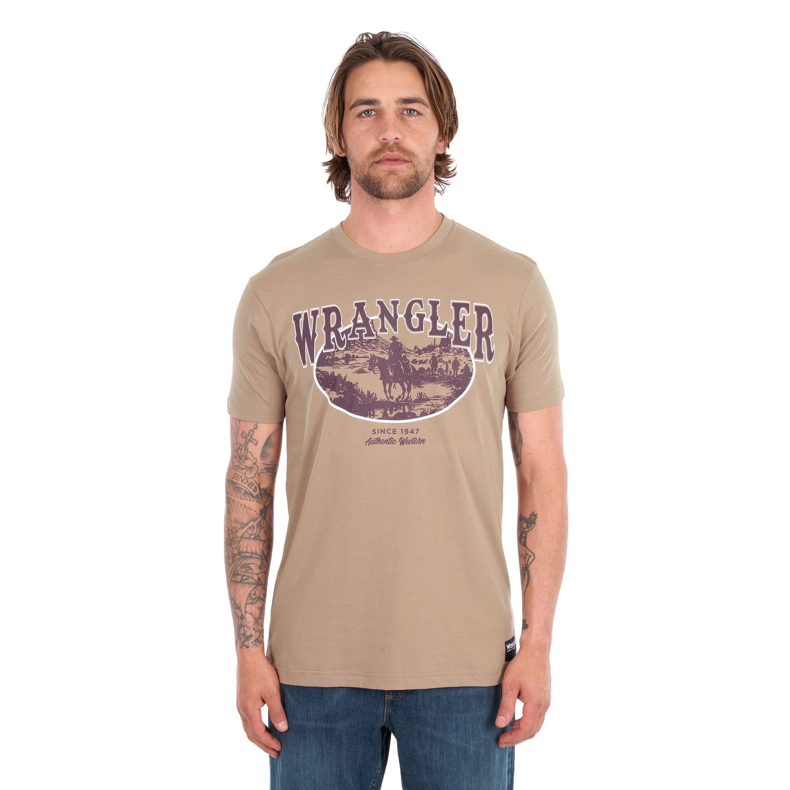 Wrangler Men's James Short Sleeve Tee Wrangler