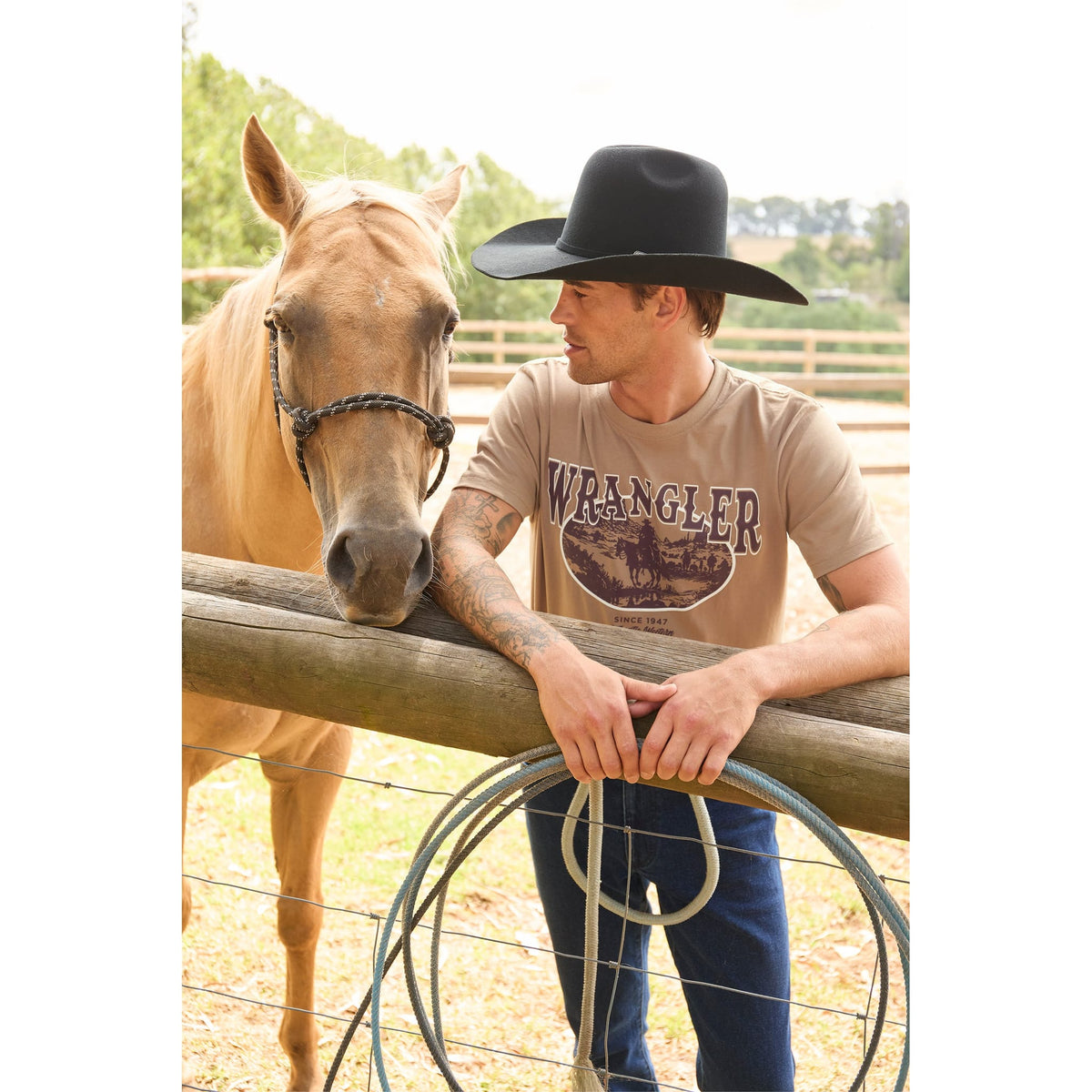 Wrangler Men's James Short Sleeve Tee Wrangler