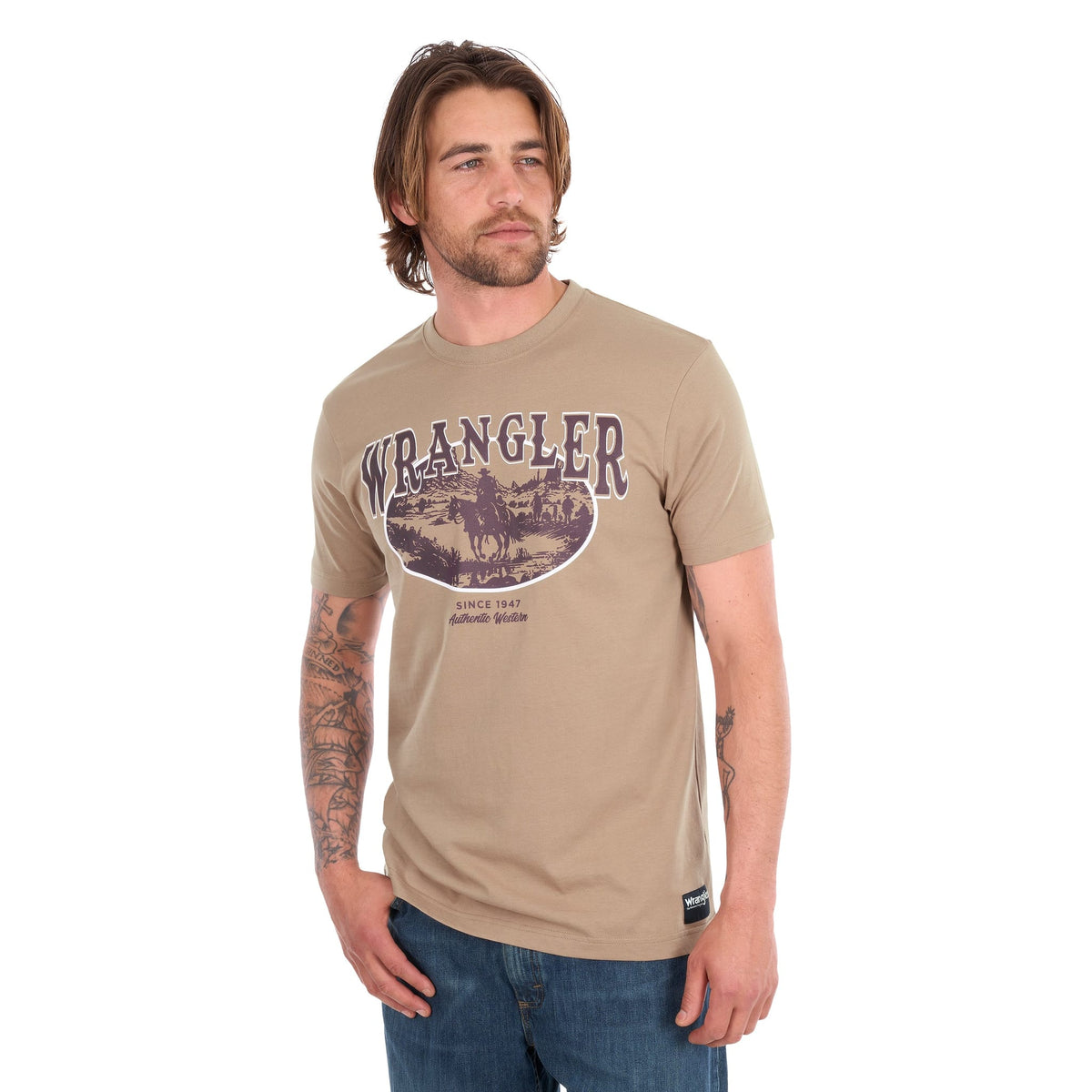 Wrangler Men's James Short Sleeve Tee Wrangler