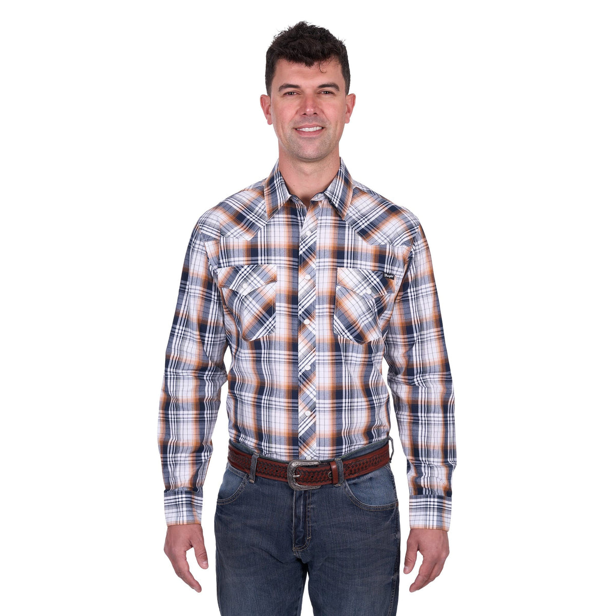 Wrangler Men's Toby L/S Western Shirt Wrangler