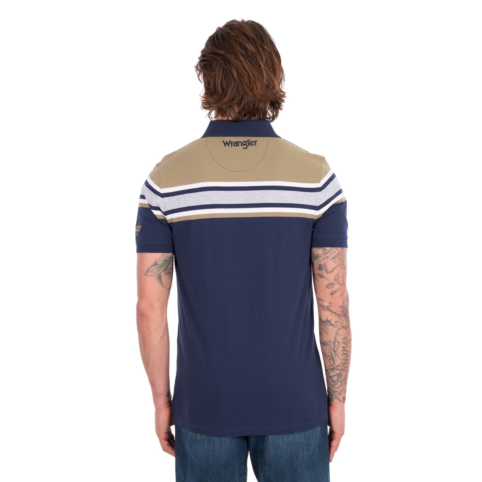 Wrangler Men's Tyrone 1pkt Short Sleeve Polo Wrangler
