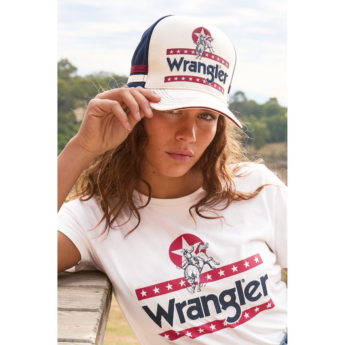Wrangler Nora High Profile Full Back Cap Wrangler