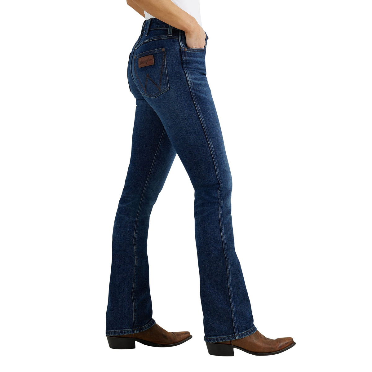 Wrangler Women's Bailey Hi Rise Boot Cut Jean Wrangler