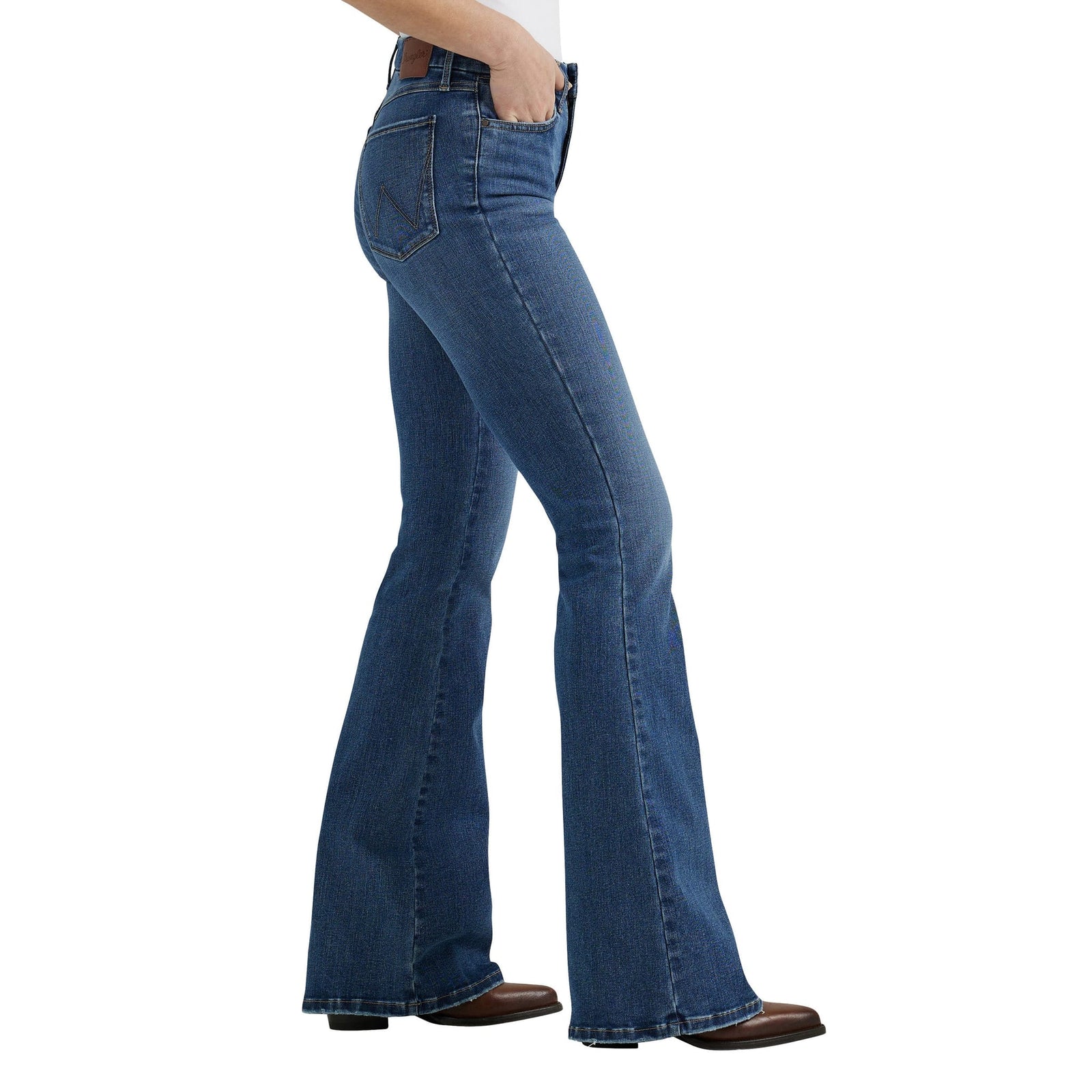 Wrangler Women's Bespoke High Rise Flare Jean Wrangler