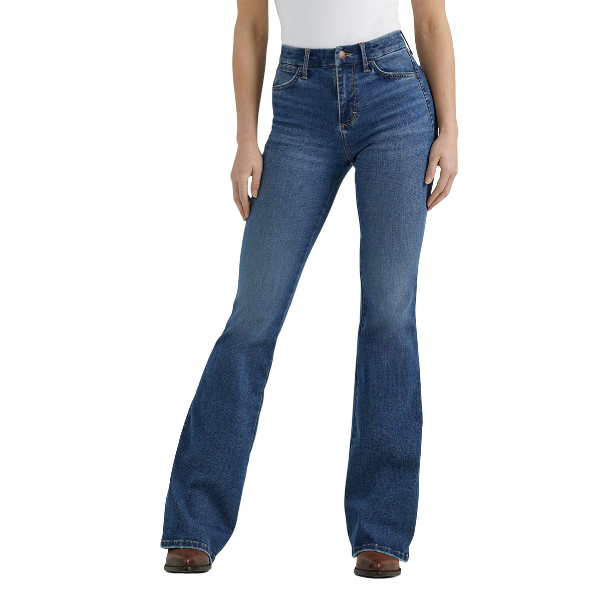 Wrangler Women's Bespoke High Rise Flare Jean Wrangler