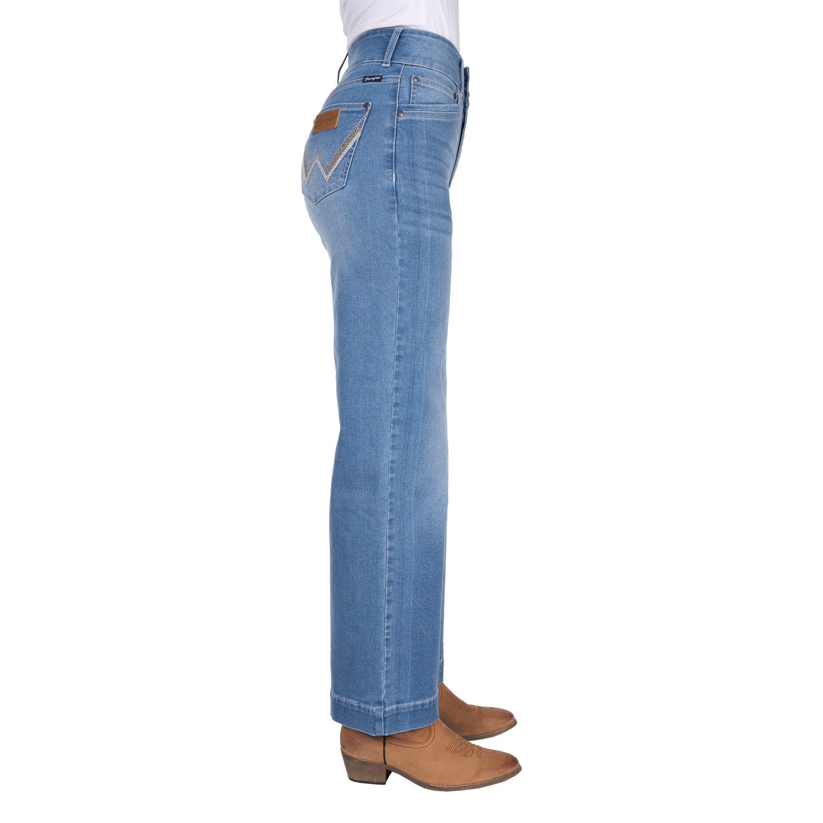 Wrangler Women's Chloe High Rise Wide Leg Jean Wrangler