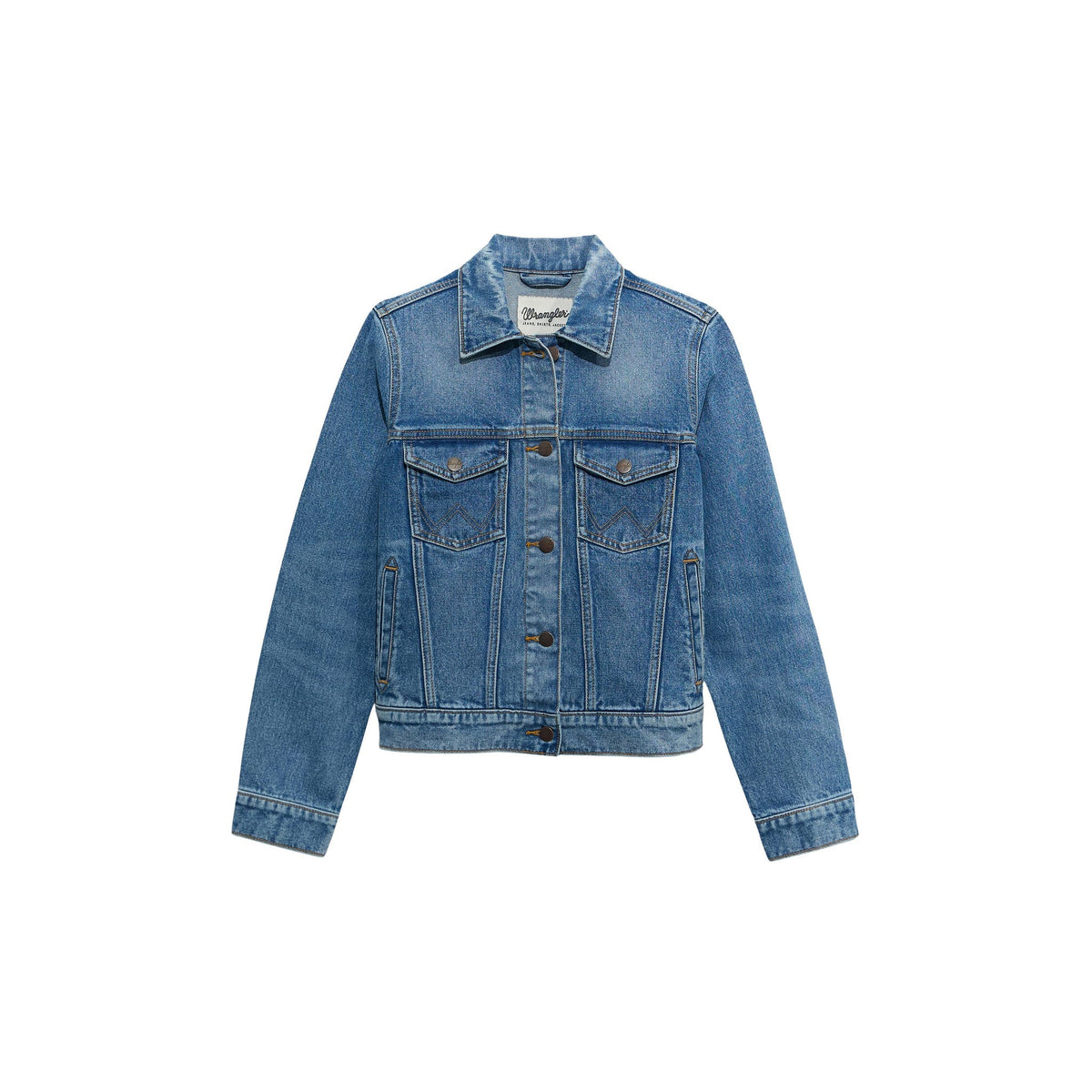 Wrangler Women's Classic Unlined Denim Jacket Wrangler