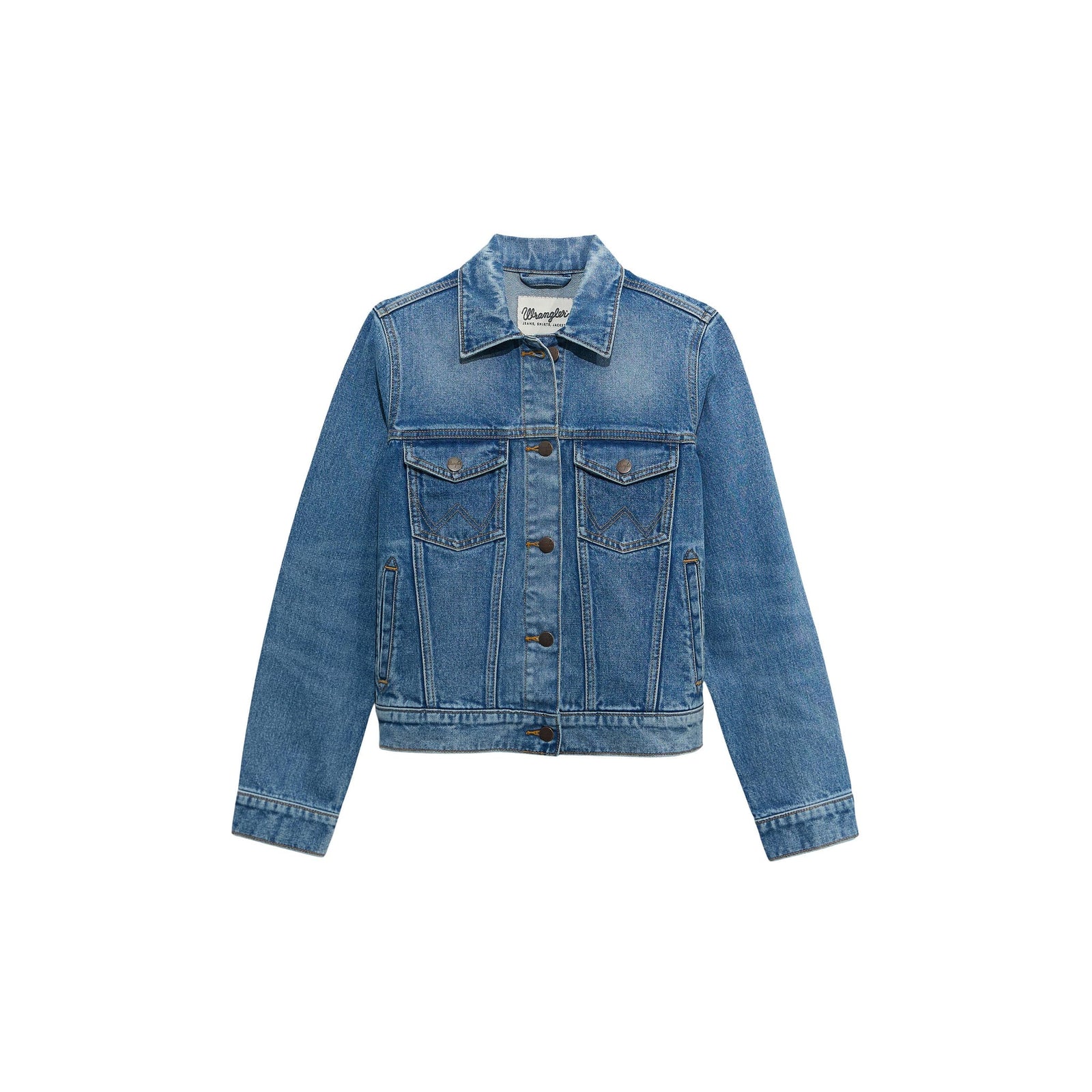 Wrangler Women's Classic Unlined Denim Jacket Wrangler