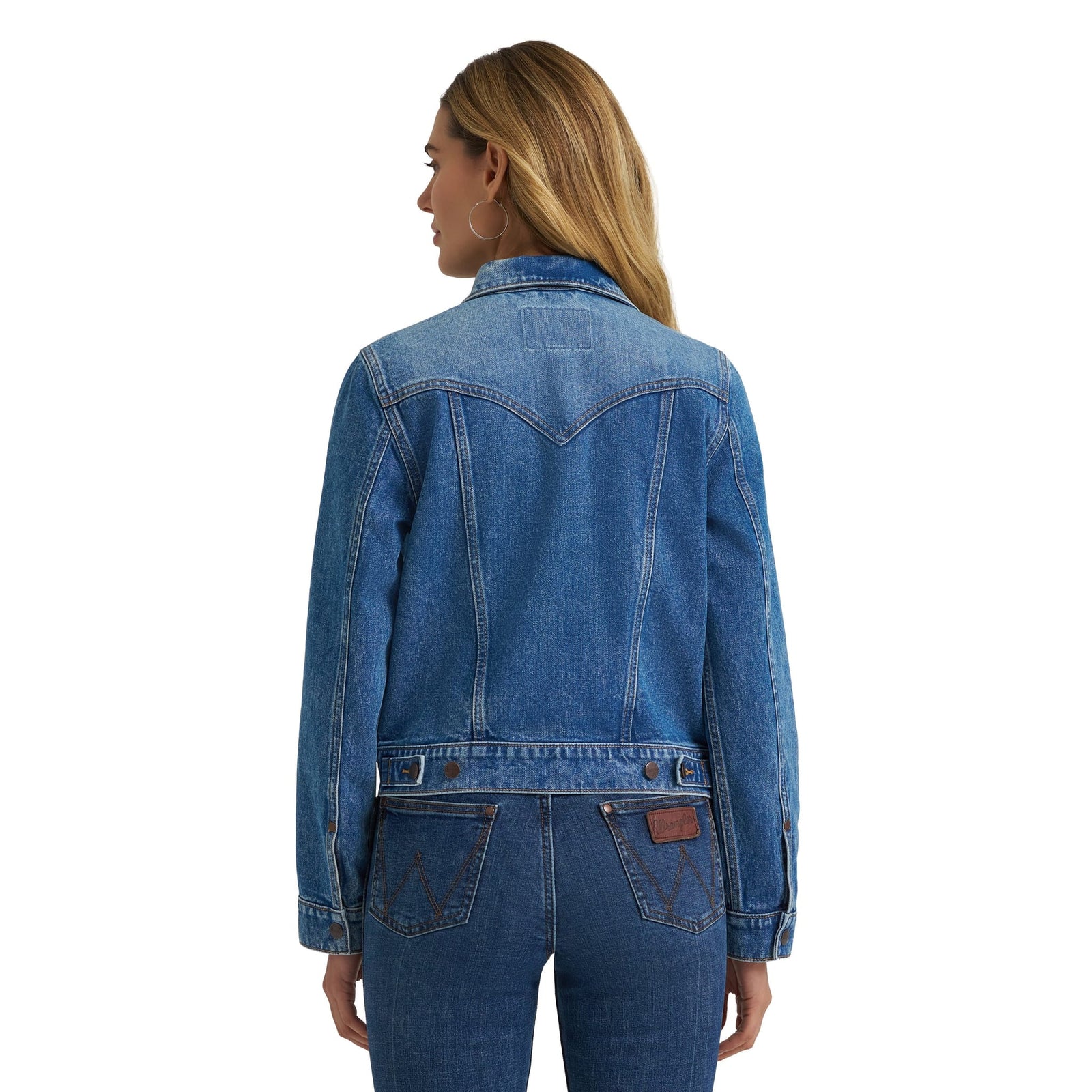 Wrangler Women's Classic Unlined Denim Jacket Wrangler