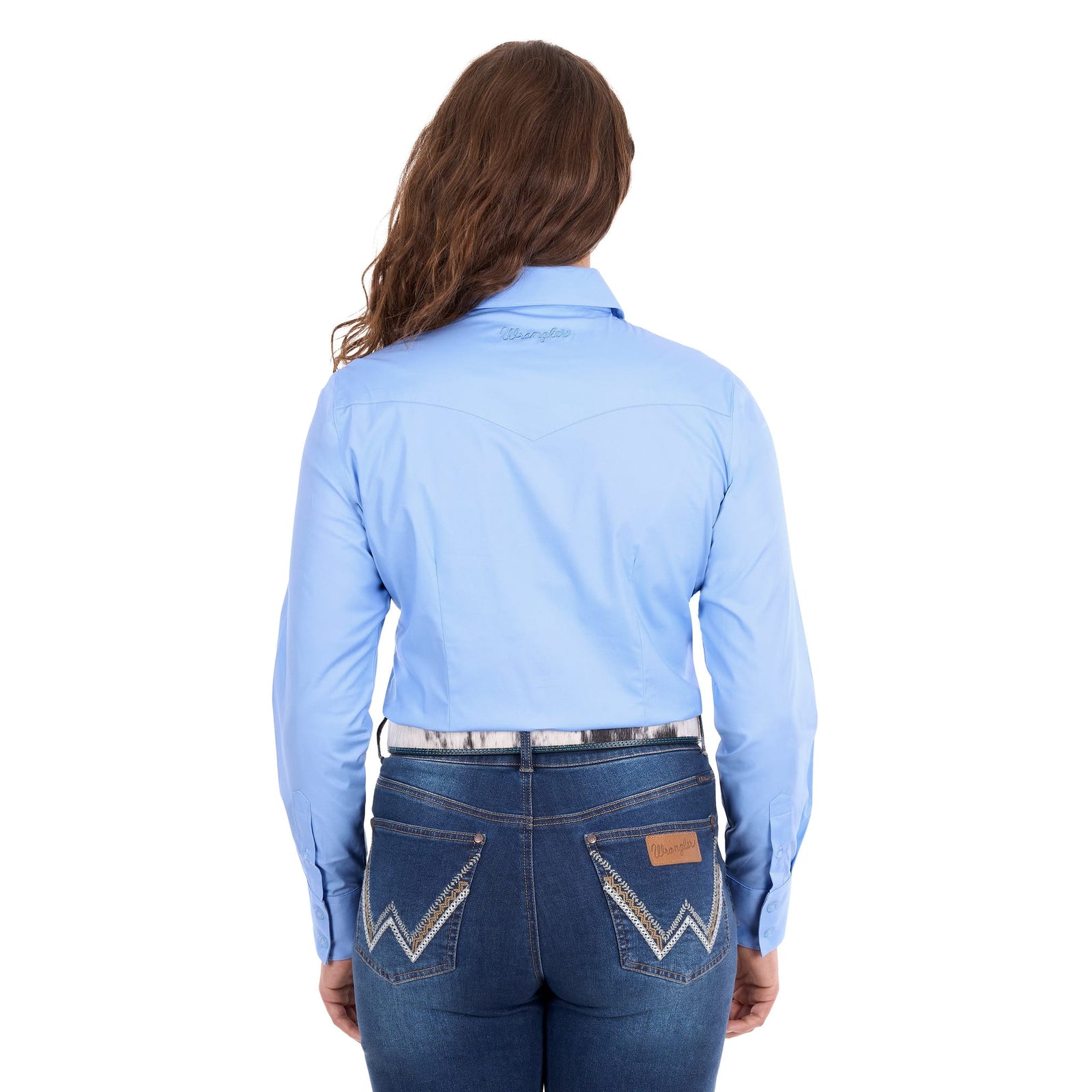 Wrangler Women's Hazel Logo Western Shirt Wrangler