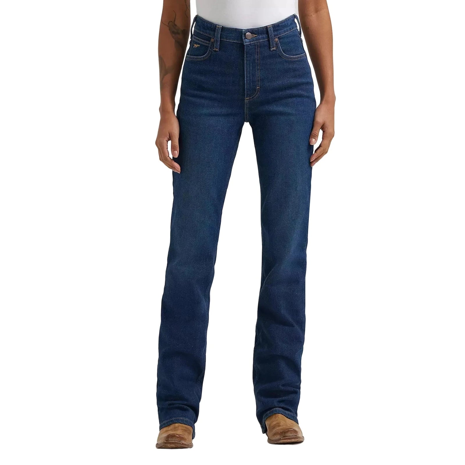Wrangler Women's High Rise Rodeo Bootcut Riding Jean Wrangler