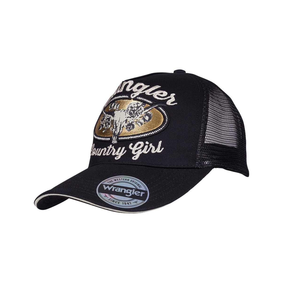Wrangler Women's Jasmine 6 Panel Trucker Cap Wrangler