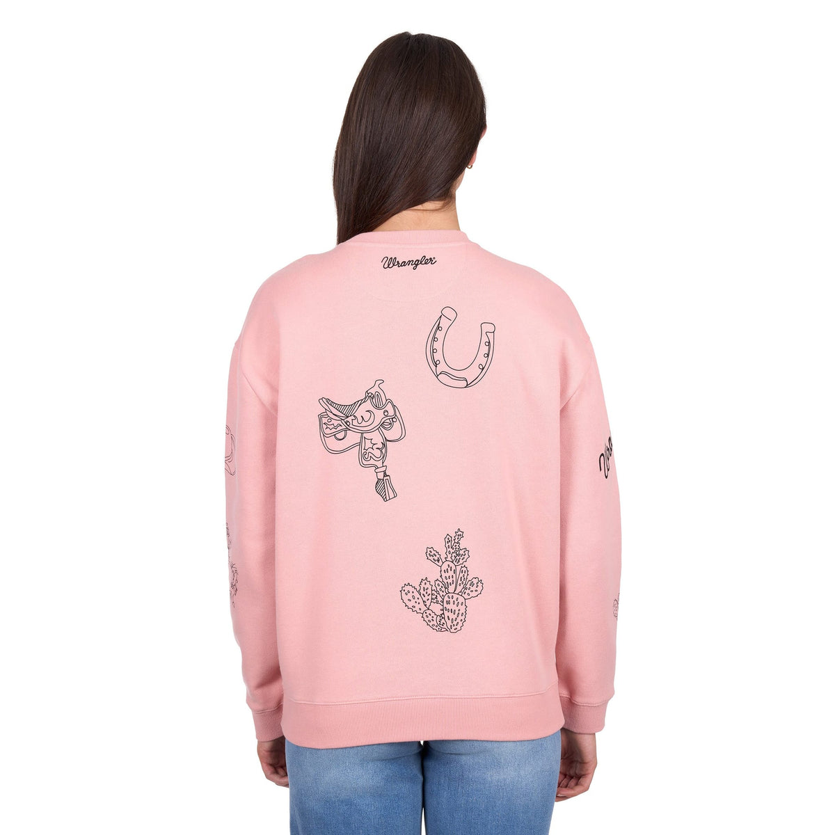 Wrangler Women's Mallory Crew Wrangler