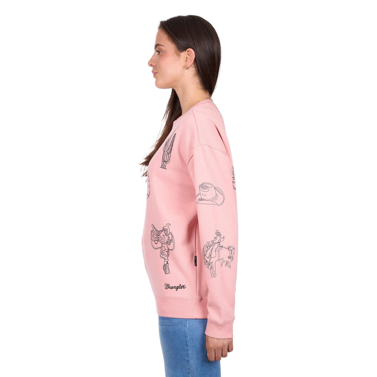 Wrangler Women's Mallory Crew Wrangler