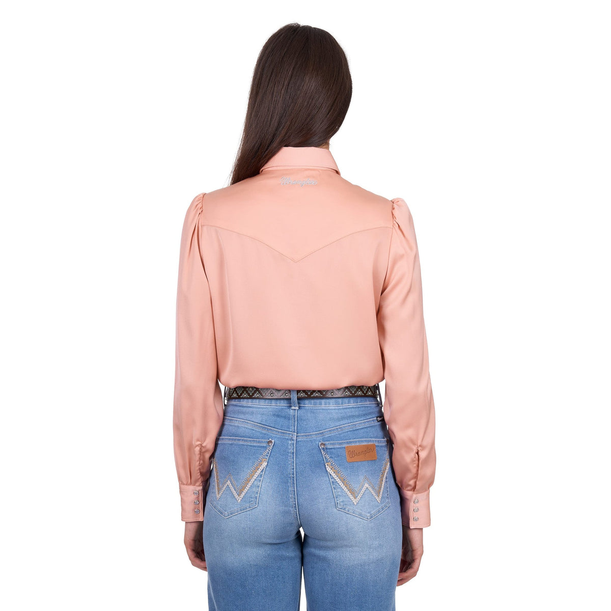 Wrangler Women's Scarlet Long Sleeve Western Shirt Wrangler