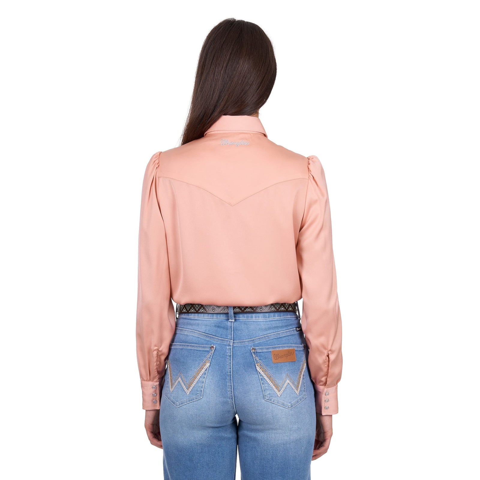 Wrangler Women's Scarlet Long Sleeve Western Shirt Wrangler