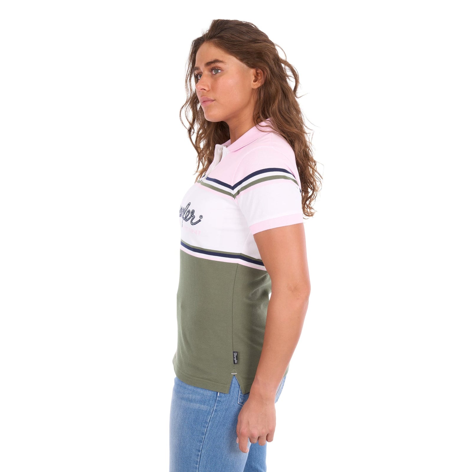 Wrangler Women's Stephanie Short Sleeve Polo Wrangler